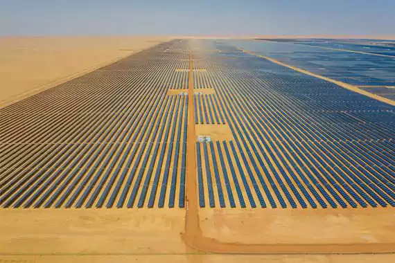 Abu dhabi uae al dhafra pv2 project