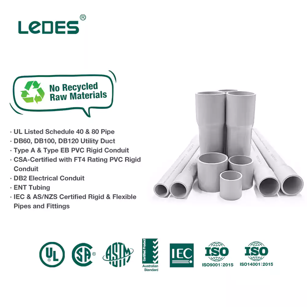 Ledes electrical conduit manufacturer supplier