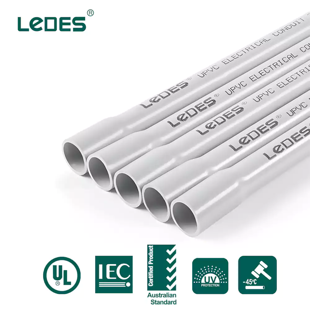 Ledes solar conduit in new energy