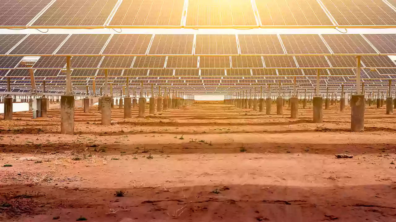 Abu dhabi uae al dhafra pv2 project underground