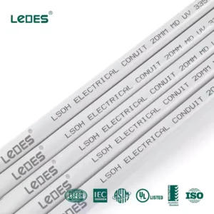 Lszh conduit with iec asnzs ul certified medium duty