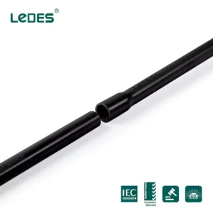 Solar panel conduit black heavy duty iec asnzs ul certified