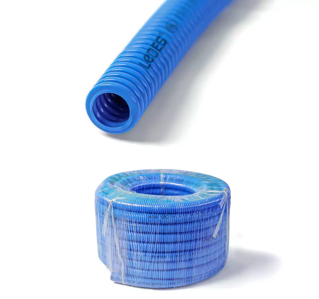 Electrical nonmetallic tubing ent conduit ul csa listed gray blue