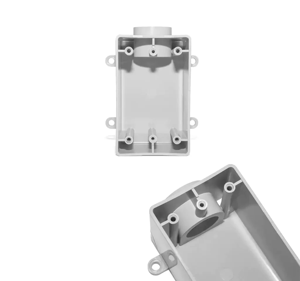 Electrical pvc gang box details etl ul listed
