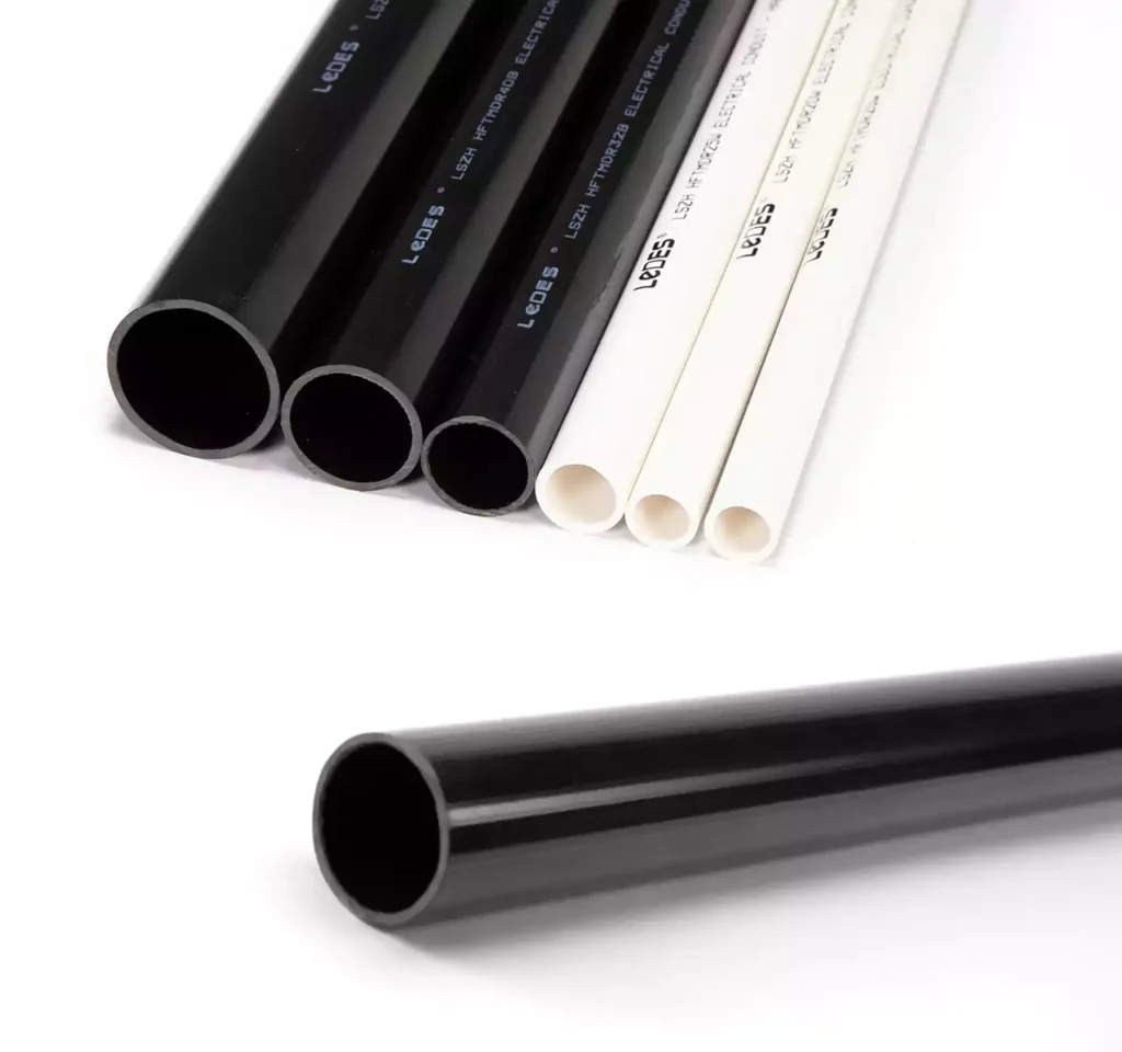 Low smoke zero halogen conduit details lszh conduit supplier iec astm ul certified