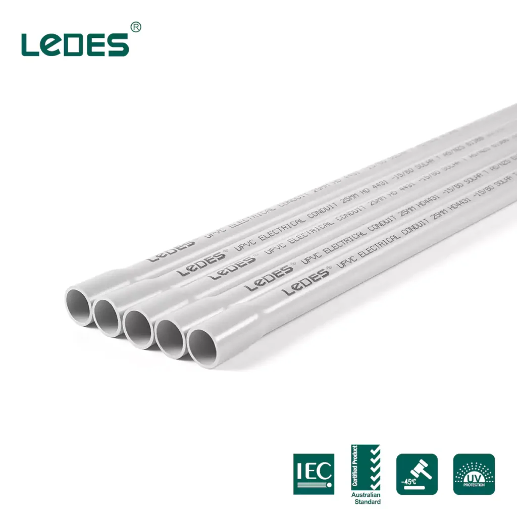 Solar panel conduit iec asnzs certified gray
