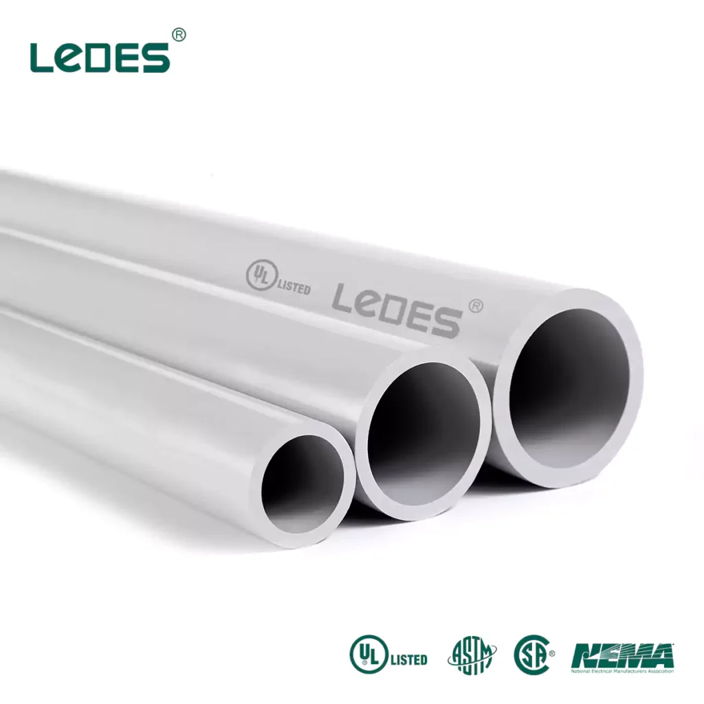 Type eb pvc conduit ul listed electrical pipe