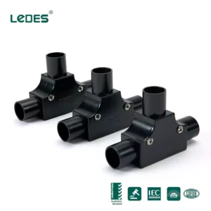 Electrical conduit tee for solar power iec asnzs certified