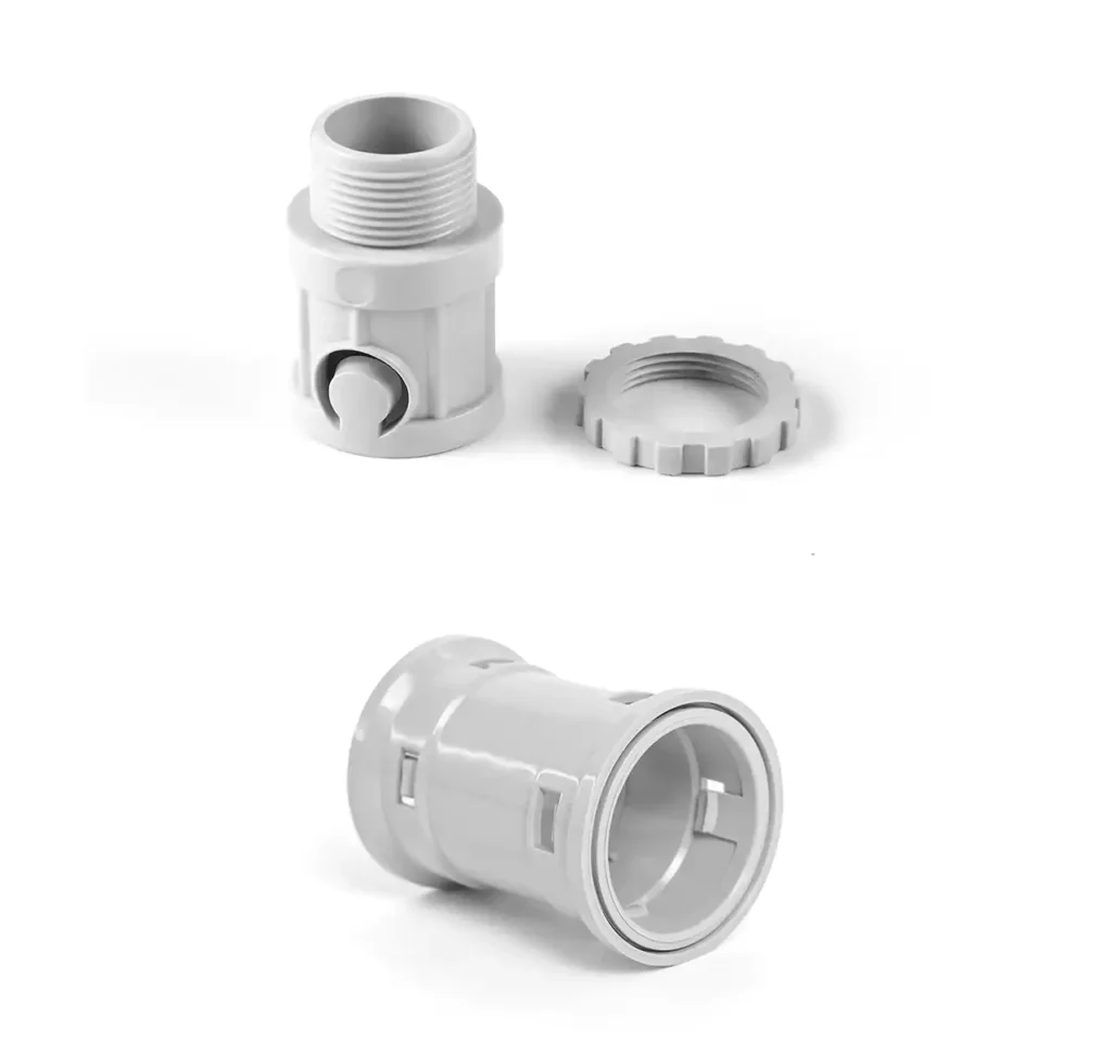 Flexible conduit connector details etl ul csa certified electrical fittings manufacturer