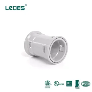 Flexible conduit connector etl ul listed electrical fittings gray