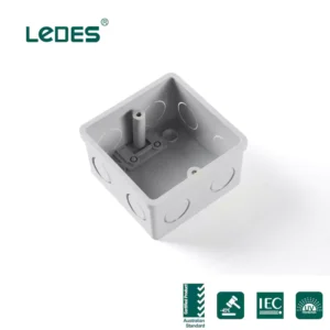 Power outlet box ul iec asnzs listed manufacturer