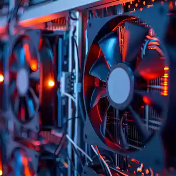 Electricla conduit application for data center cooling system